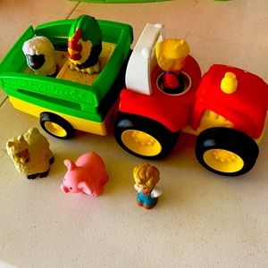 Fisher price little people tractor